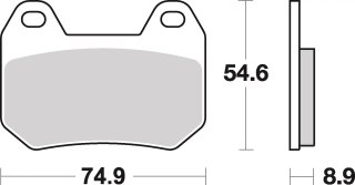 Pastillas Freno Trasero BMW K1200/R1200