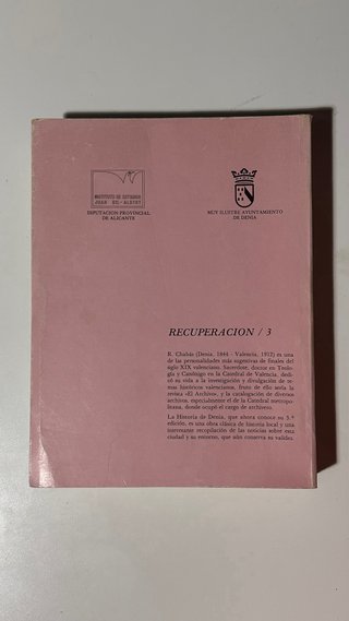 Historia de Denia (Recuperación) (Spanish Edit...
