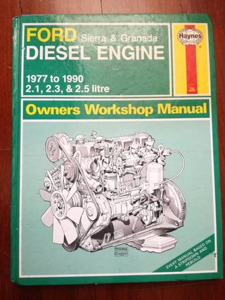 Manual Haynes Ford Diesel Engine Motor