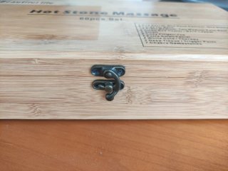 Set de piedras volcánicas para masajes y spa.