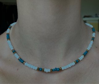 Collana fatta a mano da me