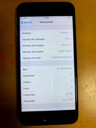 iPhone 6 Argento - Batteria 100%