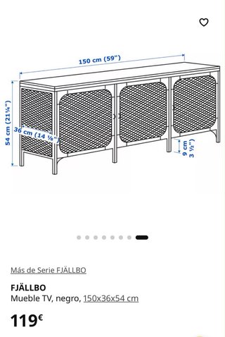 Pack Muebles FJALLBO IKEA