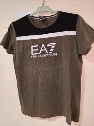 Camiseta Emporio Armani Mujer Verde Oliva