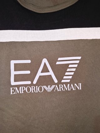 Camiseta Emporio Armani Mujer Verde Oliva