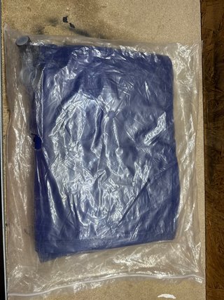 Materassino gonfiabile blu