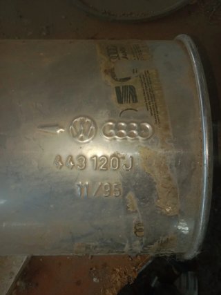4 Tubos de Escape Audi/Volkswagen