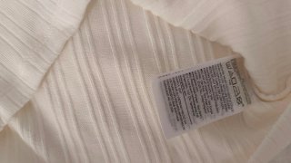 Camiseta Gap manga larga blanca Talla M