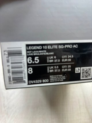 nike legend 10 elite sg-pro ac hot lava