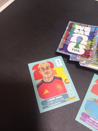 Lote cromos Mundial 2026