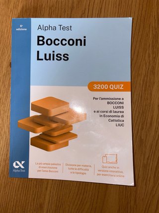 alpha test  della bocconi luis