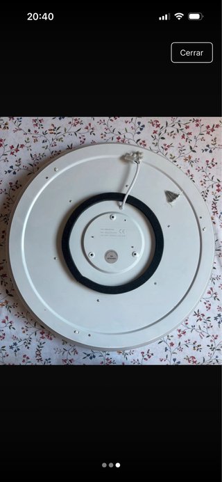 Lámpara redonda moderna