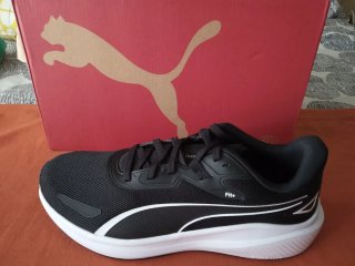 Zapatillas Puma Hombre Negras y Blancas