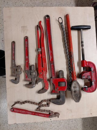 Lote Herramientas Fontanería