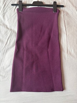 Vestido palabra de honor Zara