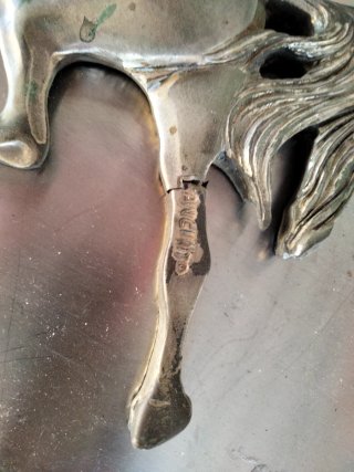 Coppia Cavalli Bronzo Anni '70/'80