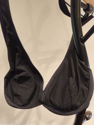 Top bikini Doria negro talla M