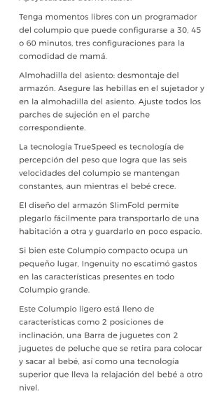 Columpio Ingenuity Fanciful