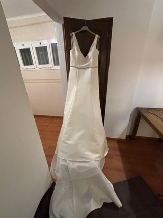 Vestido de Novia Talla L Blanco