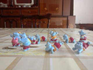 Sorpresine Kinder Ippopotami Anni 90