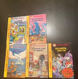 Col·lecció llibres Geronimo Stilton.