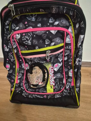Zaino Seven con ruote e paillettes