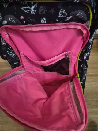 Zaino Seven con ruote e paillettes
