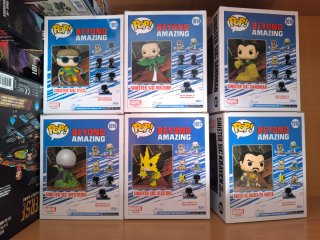 Cajas Funko Pop! Sinister Six (Vacías).