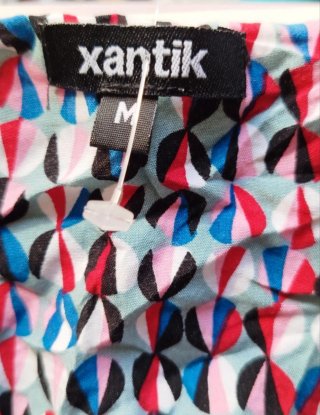 Vestido corto Xantik estampado S
