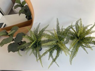 Plantas de plástico para decoración