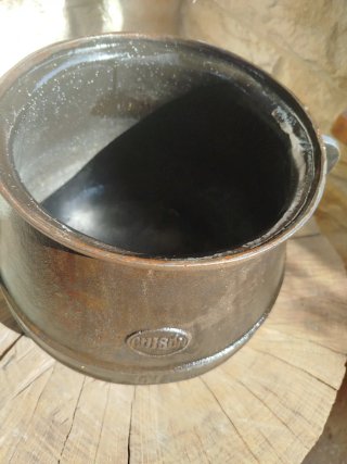 Olla Hierro Fundido Antigua