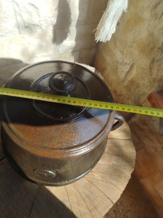 Olla Hierro Fundido Antigua