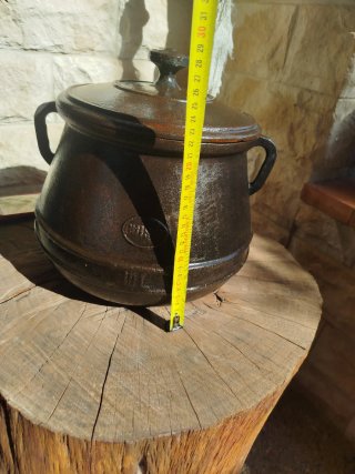 Olla Hierro Fundido Antigua