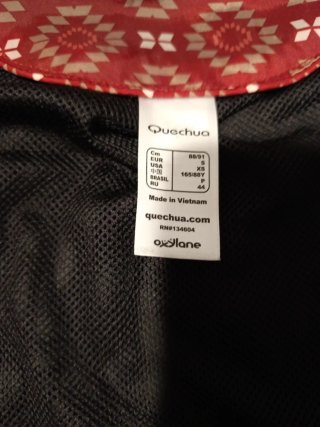 Chaqueta Columbia Montaña Negra