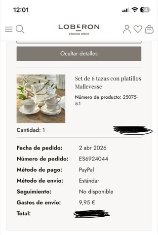 Tazas y platillos de porcelana