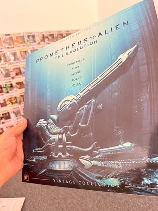 Pack Alien Blu-ray Vinilo Colección