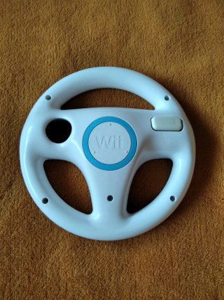 Volante Wii Original Blanco