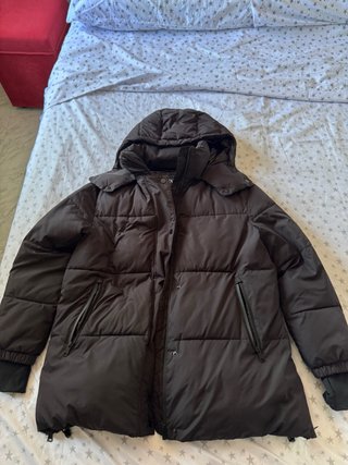 Abrigo Zara Mujer negro