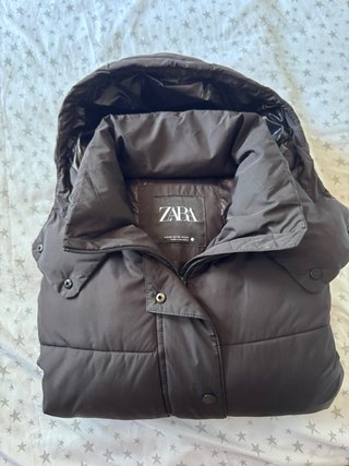 Abrigo Zara Mujer negro