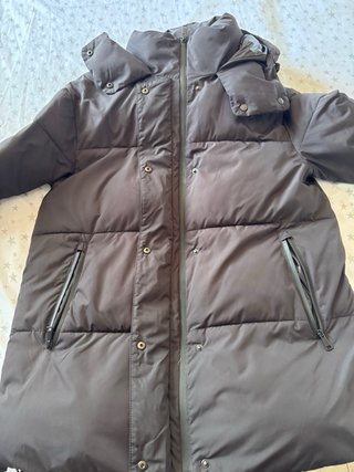 Abrigo Zara Mujer negro