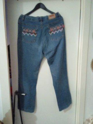 Pantalones vaqueros ZARA azules