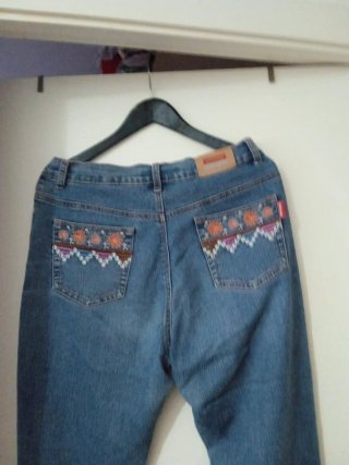 Pantalones vaqueros ZARA azules