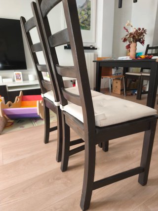 Juego de 4 sillas de comedor