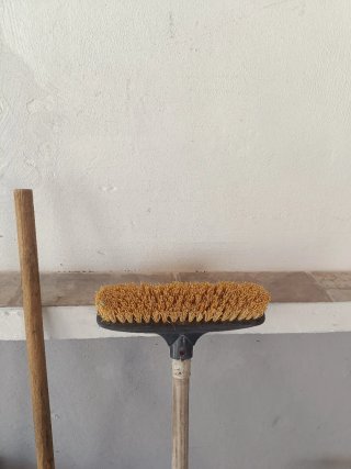 Pico fibra de vidrio + cepillo + rastrillo