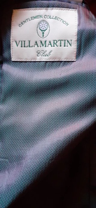 Americana hombre azul
