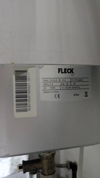 Termo eléctrico Fleck DUO 5