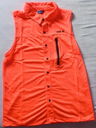 Camisa para hombre sin manga CODE 22