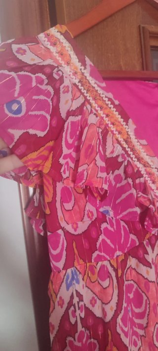 Vestido largo estampado sin estrenar