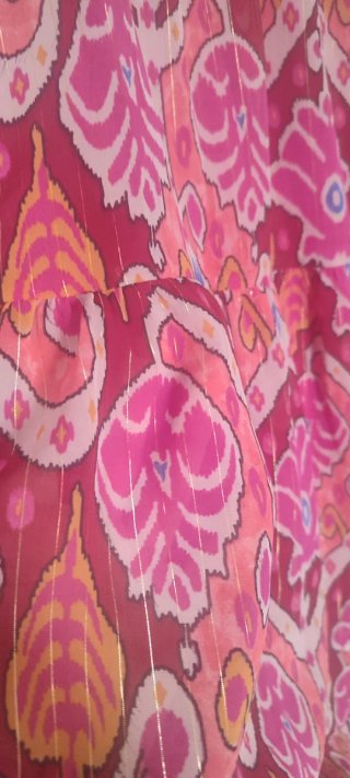 Vestido largo estampado sin estrenar