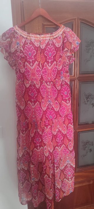 Vestido largo estampado sin estrenar